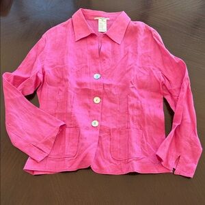 Gerard Darel Vibrant Pink Blazer
